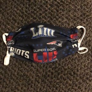 Patriots mask w comfy ears